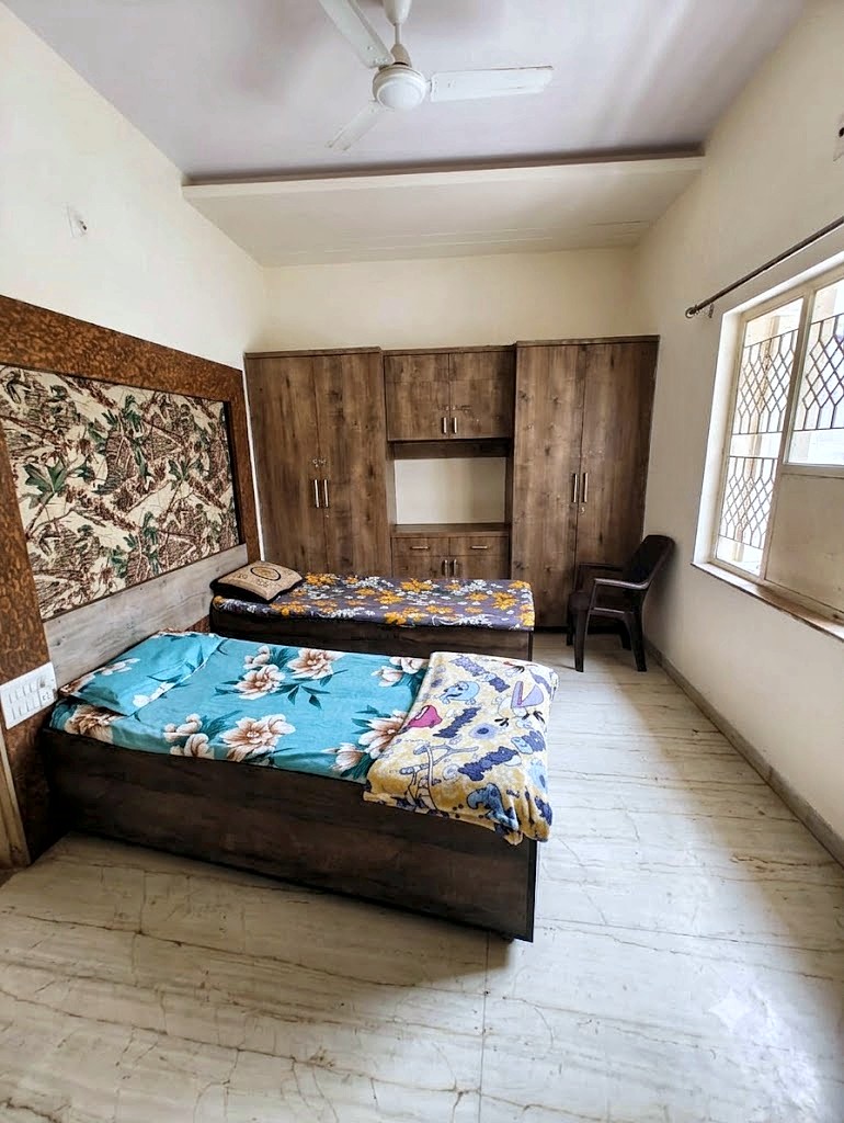 2 sharing room at Shivam PG, boys PG in Bopal, Ahmedabad