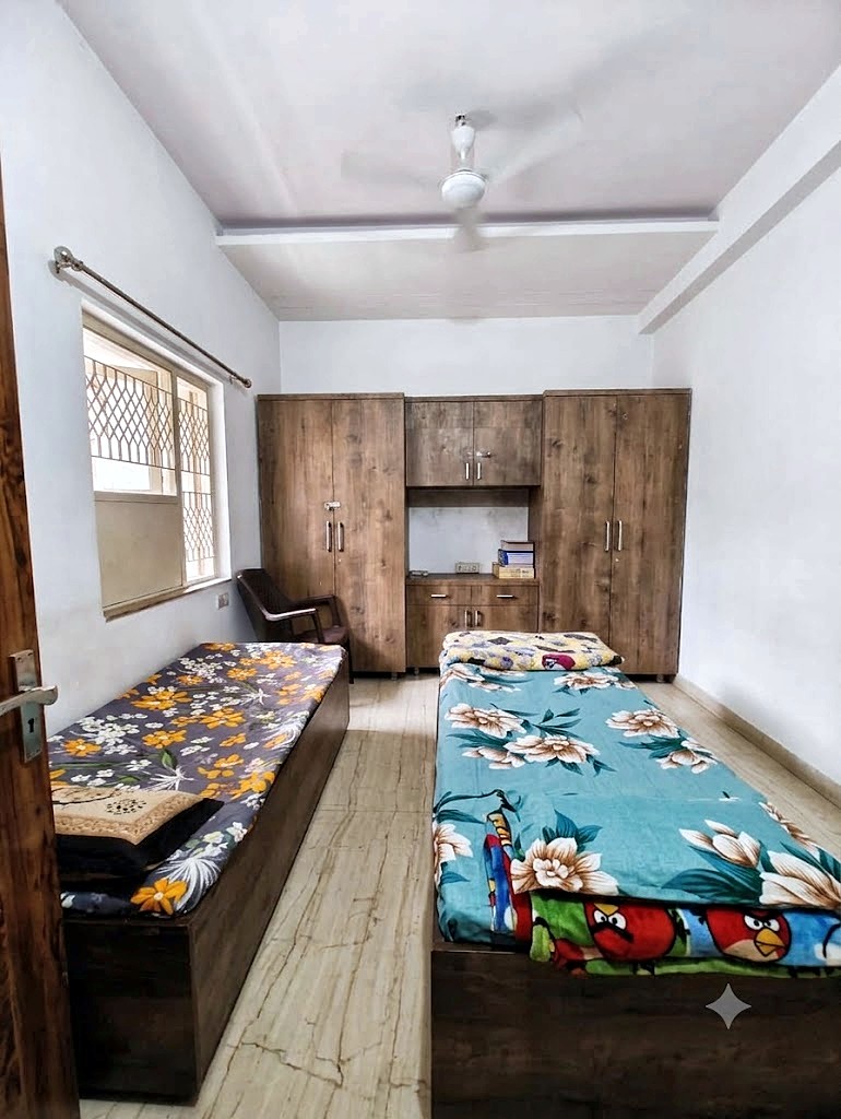 2 sharing room at Shivam PG, boys PG in Bopal, Ahmedabad