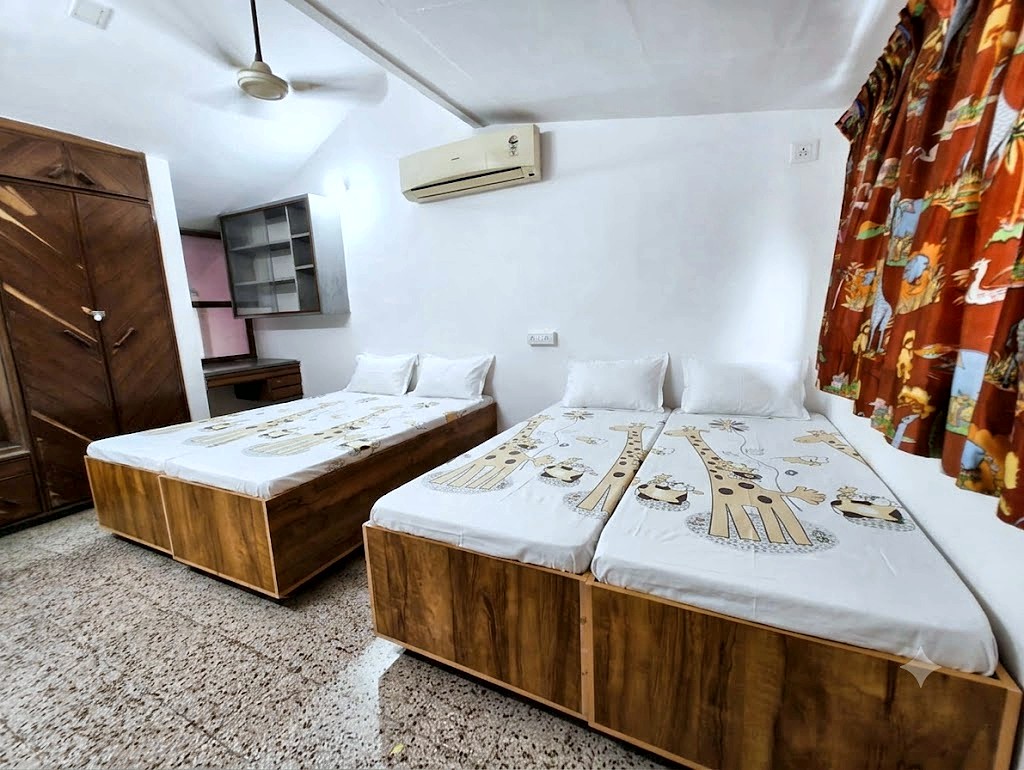 4 sharing room at Shivam PG, boys PG in Bopal, Ahmedabad