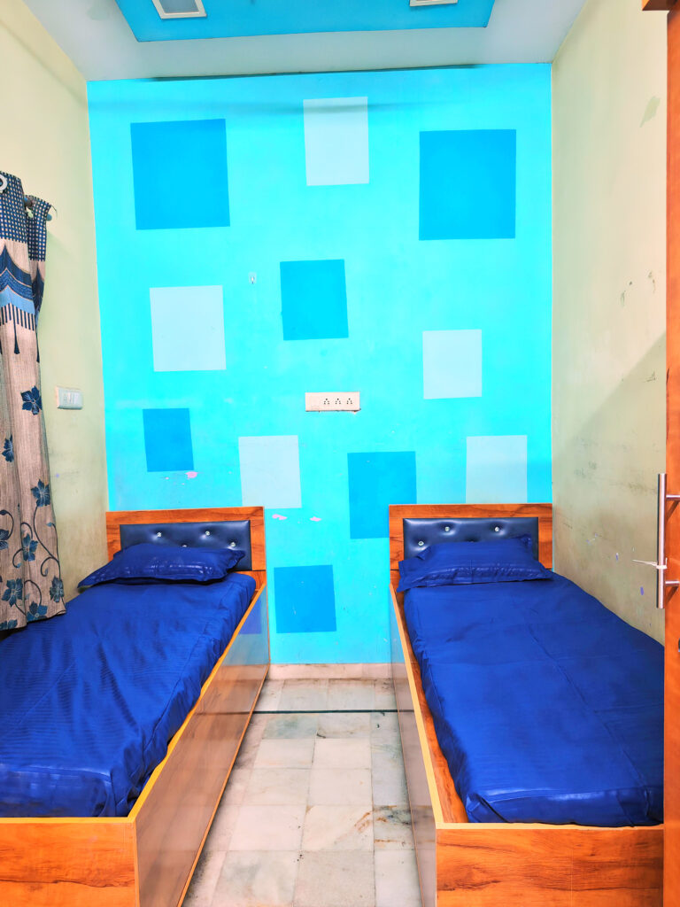 2 sharing room at Shivam PG, boys PG in Prahlad Nagar, Ahmedabad
